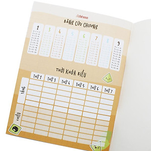 Tập Học Sinh Bánh Việt - Miền Nam - 4 Ô Ly - 96 Trang 80gsm - The Sun 03 - Bánh Ít Lá Gai