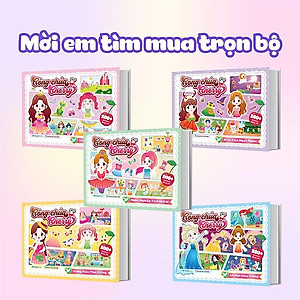 Công chúa Cherry Sách bóc dán sticker cho bé gái