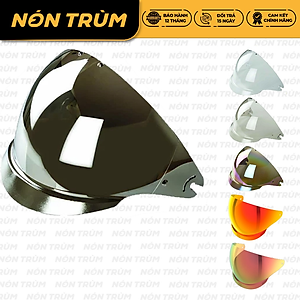 Kính thay cho nón bảo hiểm kính âm Royal M139 - Chỉ có kính