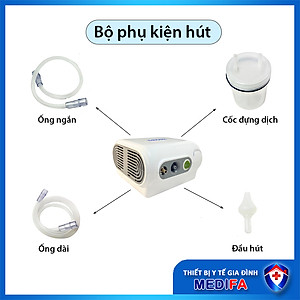Máy Xông Hút Mũi Họng 2 Trong 1 Oromi C28M Công Suất Máy Lớn, Độ Bền Cao, Phù Hợp Dùng Cho Gia Đình (Model BC68005)