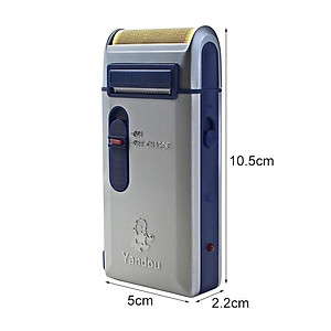 [KoSuyTu] Yandou Máy Cạo Râu Khô Nam Đa Năng SC W301U Sạc Điện Pin Bền 8 Giờ - Kèm Lưỡi Dao Thay Thế & Bao Da Sang Trọng