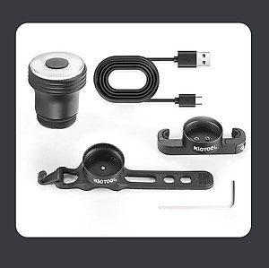 Đèn hậu xe đạp Kiotool 2 màu xanh đỏ K02