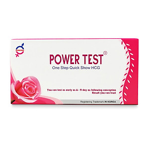 Bộ 2 Que Thử Thai Hai Vạch PowerTest - 100% Hàng Chính Hãng - Che Tên Sản Phẩm