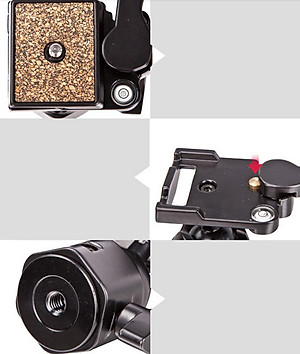 Chân Máy Ảnh Tripod Weifeng 6662A - Hàng Nhập Khẩu