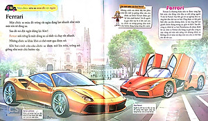 Sách Những Chiếc Siêu Xe - Và Nhiều Đề Can Hấp Dẫn
