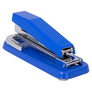 Dập Ghim Xoay Chiều 25 Trang Deli, Xám, Đen, Xanh Dương - 1 Cái E0414