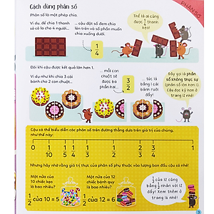 Sách Toán Tiểu Học Tương Tác - Kỳ Thú Phân Số Và Số Thập Phân