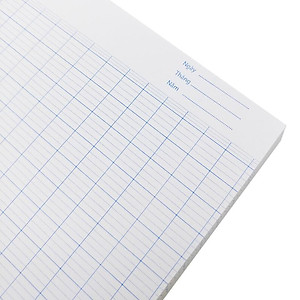 Tập Sinh Viên 4 Dòng Kẻ 200 Trang 70gsm White Bond - Elephant FI622533 (Mẫu Màu Giao Ngẫu Nhiên)