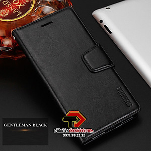 Bao da dạng ví  cho SamSung Galaxy A04s hiệu Hanman có ngăn đựng thẻ và tiền - Hàng chính hãng