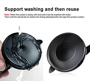 Giá đỡ điện thoại Ô tô Baseus Osculum Car Mount đầu kẹp điện thoại xoay 360 độ cao cấp - Hàng chính hãng