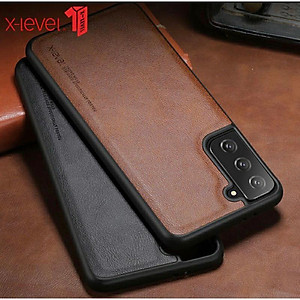 Ốp lưng cho Samsung Galaxy S24 Fe , S25 FE , S21 FE , S23 FE hiệu X-Level da PU chống sốc chống bám bẩn chống vân tay,  siêu bền - hàng nhập khẩu