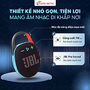 Loa Bluetooth JBL CLIP 5 JBLCLIP5 - Hàng chính hãng