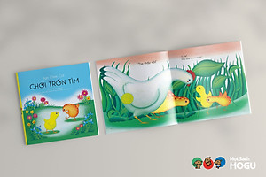 Truyện Ehon bé 1-2-3 tuổi - Bạn chim cút chơi trốn tìm