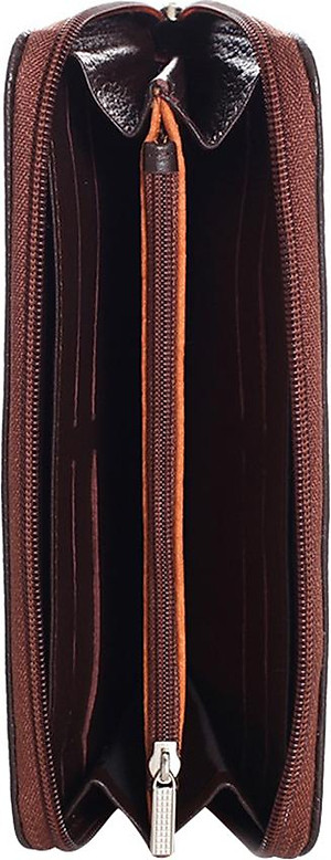 Ví Nữ Huy Hoàng HT3143 (9.5 x 19 cm) - Nâu