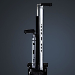 Đế kẹp 2in1 điện thoại máy tính bảng tablet ipad gắn chân máy ảnh tripod
