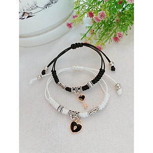 Vòng tay cặp đôi ổ chìa khoá