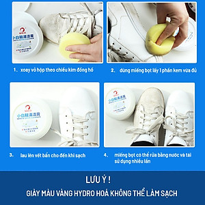 Kem Sáp Tẩy Trắng, Vệ Sinh Giày, Túi Da, Bàn Ghế Đa Năng Không Dùng Nước - HÀNG CHÍNH HÃNG MINIIN