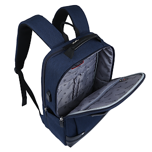 Balo Laptop Du Lịch Thời Trang Cao Cấp SAKOS MATURA Phối Da Dành Cho Laptop 15.6 Inch (15.6")