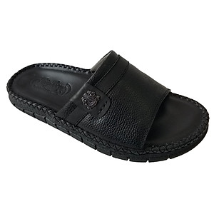 Dép Nam Quai Ngang Đế Doctor BIGGBEN Da Bò Thật DN338