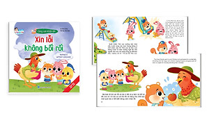 Trọn Bộ 10 cuốn Kỹ Năng Giao Tiếp Cho Bé 2+ (Song Ngữ Việt - Anh) Cùng Con Khôn Lớn Giúp Con Hiểu Và Tự Tin Hơn Vào Bản Thân Vượt Qua Mọi Khó Khăn Thử Thách Trong Cuộc Sống