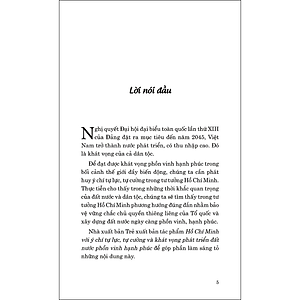 Sách Hồ Chí Minh Với Ý Chí Tự Lực, Tự Cường Và Khát Vọng Phát Triển Đất Nước Phồn Vinh, Hạnh Phúc
