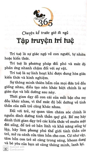 Sách 365 Chuyện Kể Trước Giờ Đi Ngủ - Những Câu Chuyện Phát Triển Chỉ Số Thông Minh IQ (Tái Bản)