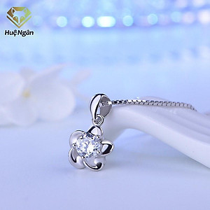 Dây chuyền bạc Ý 925 Huệ Ngân - Hoa đại PP1618