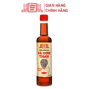 Đặc Sản Phan Thiết - Thùng 6 Chai Nước Mắm Nhỉ Cá Cơm Than Làng Chài Xưa 525Ml/Chai Sánh Đặc Thịt Cá 300 Năm Truyền Thống