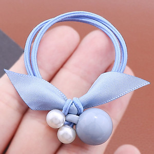 Dây buộc tóc nữ mắt ếch [Set 5 dây] NASI dễ thương phong cách hàn quốc thun cột tóc nữ co giãn tốt phụ kiện tóc