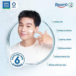 Sữa rửa mặt cho nam Oxy sạch dịu nhẹ, giảm khô căng dạng gel Oxy Hydrating Wash 100g