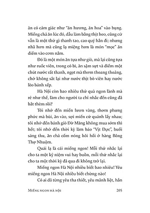 Sách Miếng Ngon Hà Nội (Việt Nam Danh Tác)