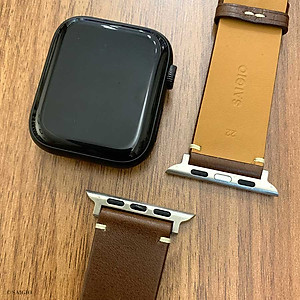 Dây Đeo Apple Watch 49mm 46mm 45mm 44mm 42mm, Chất Liệu Da Bò Cao Cấp, Phong Cách Vintage Hoài Cổ, Tương Thích Các Phiên Bản Series Ultra2/Ultra/SE2/SE/10/9/8/7/6/5/4/3/2/1