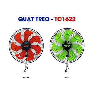Quạt treo 2 dây mẫu mới 7 cánh Senko TC1622 (65W) - Màu ngẫu nhiên - Hàng chính hãng