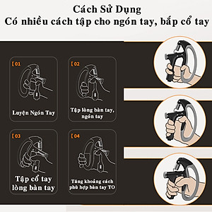 Kìm Bóp Tay, Kìm Tập Cơ Tay, Dụng Cụ Tập Gym Tại Nhà Điều Chỉnh Lực Có Đếm 10-100kg TiMa.lala - Hàng chính hãng - Giao màu ngẫu nhiên