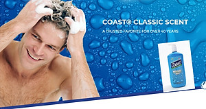 Sữa Tắm Gội Coast Classic Scent Vòi Dành Cho Nam 946ml - USA
