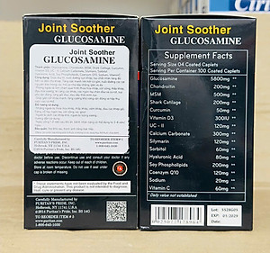 Viên Uống Hỗ Trợ Xương Khớp Glucosamine 5800mg - Hộp 100 viên- Nhập Khẩu MỸ
