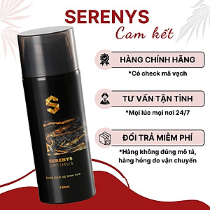 Dung dịch vệ sinh khử mùi phụ khoa nam giới SERENYS OPTIMUS - 120ml