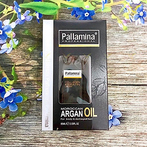 Tinh dầu Pallamina Moroccan Argan Oil Serum dưỡng bóng tóc cao cấp 60ml