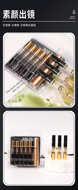 Bộ 5 tẩu thuốc cao cấp mẫu mới cải tiến gắn được điếu nhỏ và lớn tăng kèm 1 cái hộp đựng