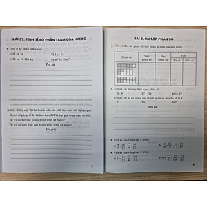 Sách - Combo vở bài tập nâng cao toán 5 / 1+2 (bám sát sgk chân trời sáng tạo) + ha