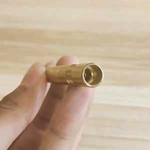 Đầu lọc thuốc bằng đồng đầu tròn chất lượng cao, Dùng cho được cả size : Lớn + Vừa + Nhỏ, Tháo rời và vệ sinh tiện lợi