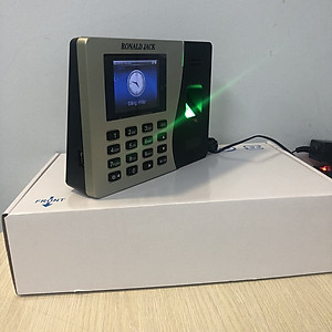 Máy Chấm Công Vân Tay Và Thẻ Ronald Jack RJ2000 - Hàng Nhập Khẩu