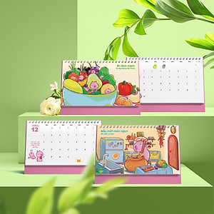 Lịch Bàn 2026 - Chữa Lành Dễ Mà - SDstationery 2026-SD-LBA