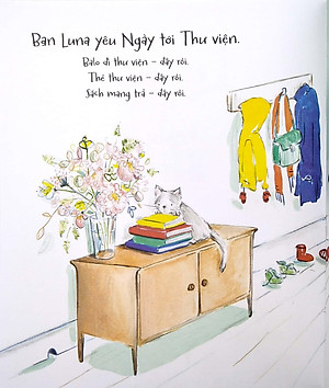 Sách Luna Yêu Ngày Đến Thư Viện