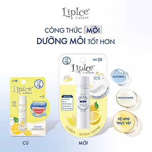 Son dưỡng môi không màu chuyển kem mịn LipIce Creamy
