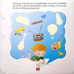 Sách Bóc Dán Hình Thông Minh IQ - EQ - CQ - Sticker For Kids Cuốn 1 (2-8t) - Tái Bản