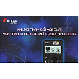 Máy Tính CASIO FX-880BTG - Màu Đen