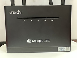 Phát wifi từ sim 4G MIXIE LTE4G hỗ trợ 32 user phát sóng cực xa - nguồn trực tiếp 12V (Đen) HÀNG NHẬP KHẨU
