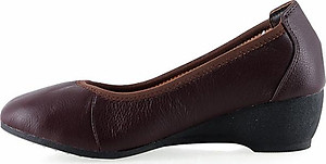 Giày Nữ Da Dò 3 Phân Huy Hoàng HT7940 - Nâu Đất