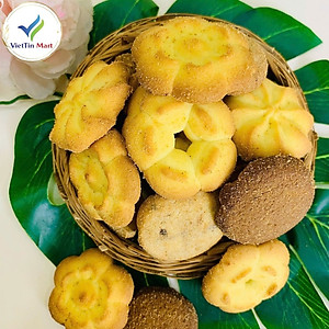 Bánh Quy Bơ Giòn 500g VietTin Mart